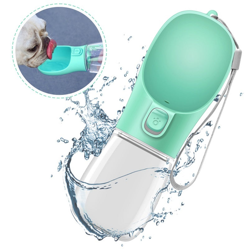Portable Dog Water Bottle with Button Lock - Doggo Nest