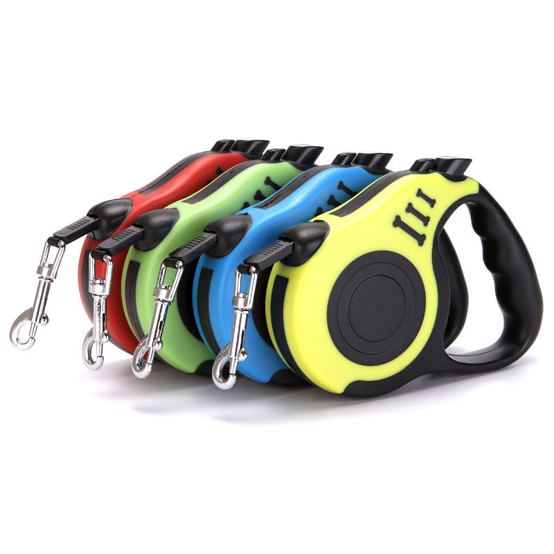 Retractable Dog Leash with One-Hand Brake