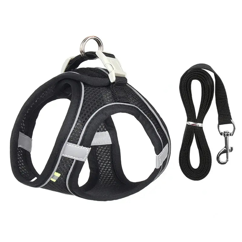 Adjustable Puppy Harness & Leash - Doggo Nest
