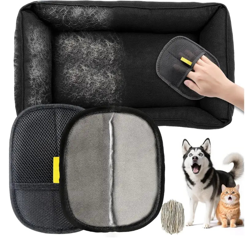 Pet Hair Remover Gloves - Doggo Nest