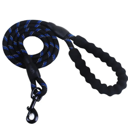 Reflective Nylon Dog Leash, Strong Rope Leash for Safe Walks - Doggo Nest
