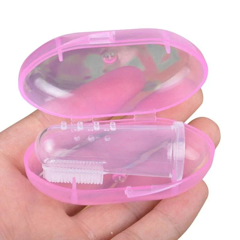 Super Soft Silicone Pet Finger Toothbrush - Doggo Nest