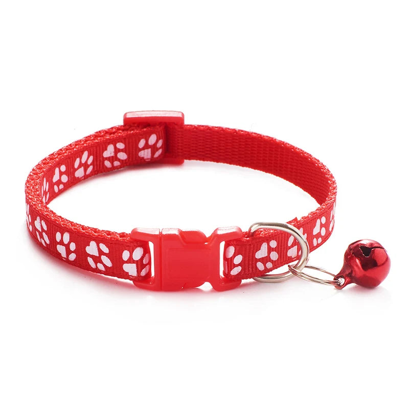 Hot Dog style collar with bell for small breeds - Doggo Nest
