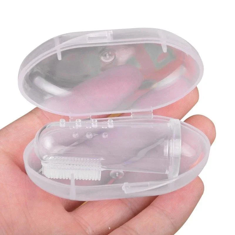 Super Soft Silicone Pet Finger Toothbrush - Doggo Nest