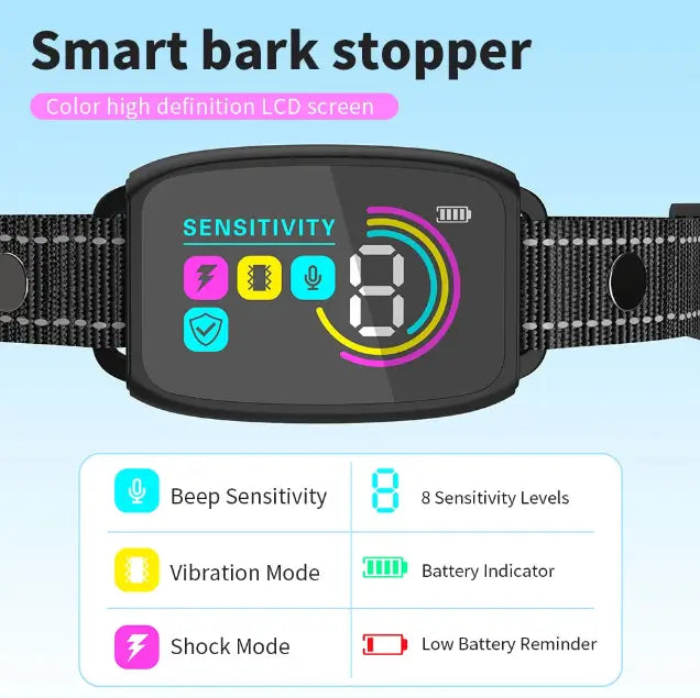 Smart Rechargeable E Collar for Dogs - DoggoNest
