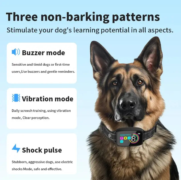 Smart Rechargeable E Collar for Dogs - DoggoNest