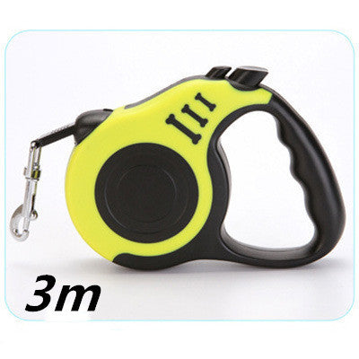 Retractable Dog Leash with One-Hand Brake