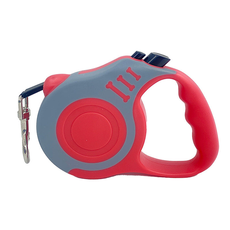 Retractable Dog Leash with One-Hand Brake