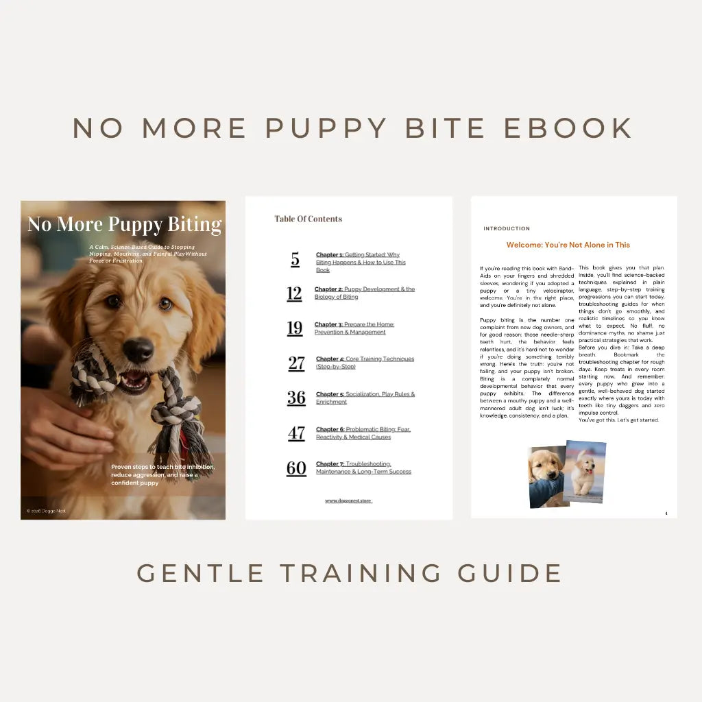 No More Puppy Biting