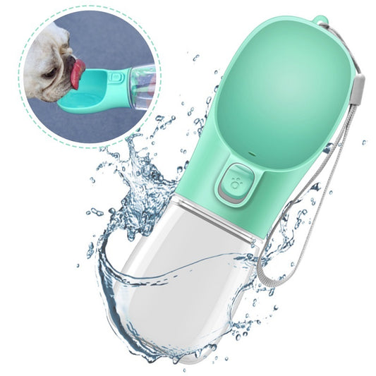 Portable Dog Water Bottle with Button Lock - Doggo Nest