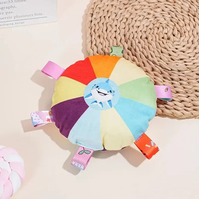 Rainbow Flying Saucer Dog Toy - Doggo Nest