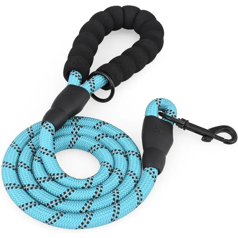Reflective Nylon Dog Leash, Strong Rope Leash for Safe Walks - Doggo Nest
