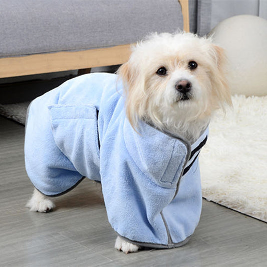 Quick-Dry Dog Bathrobe Towel - Doggo Nest