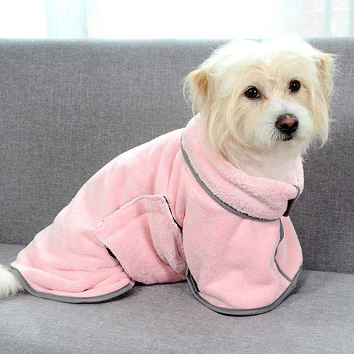 Quick-Dry Dog Bathrobe Towel - Doggo Nest